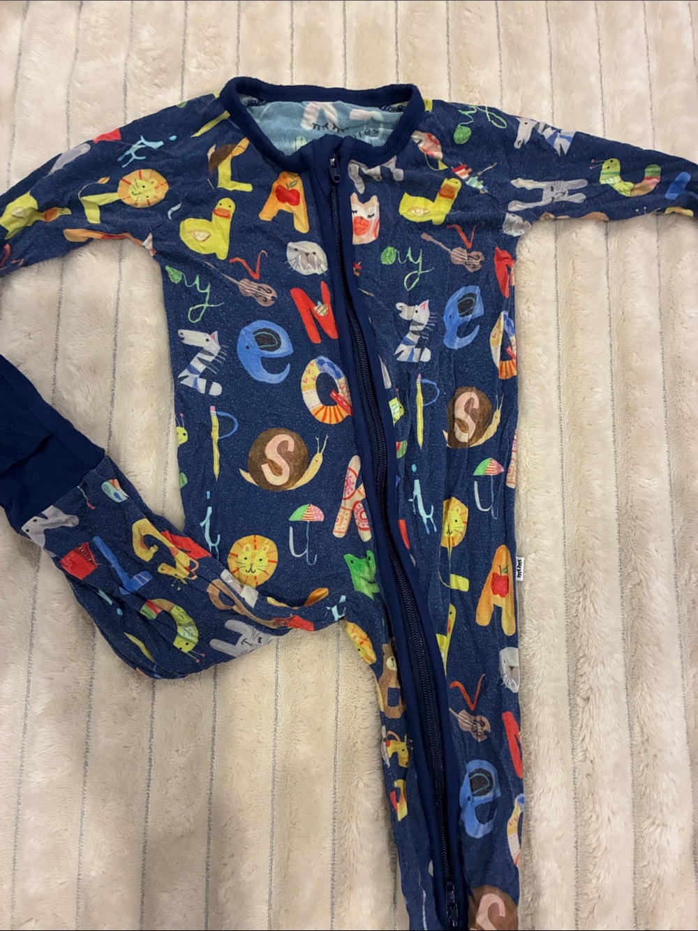 Little Sleepies Alphabet Zippy 🔤🌈